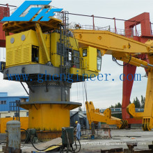 Large Load Hydraulic Knuckle Boom PORT Marine Crane